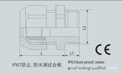 供应优质尼龙电缆固定头PG型，防尘防水，乐清市长江塑料制造专业出品