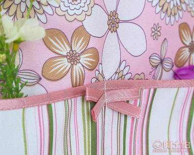 萝利安新韩式田园布艺冰箱罩 时尚防尘，定制多能